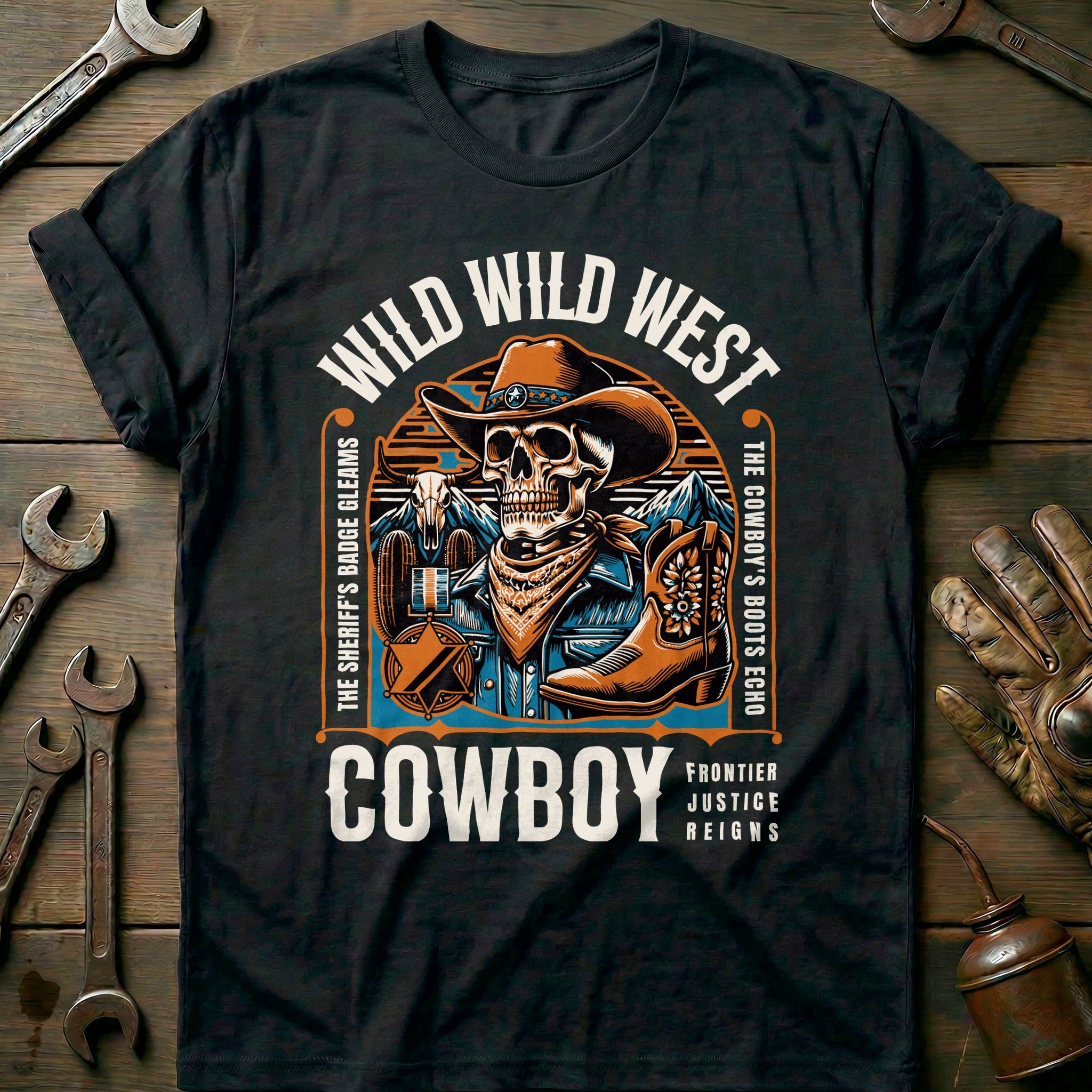Black - Wild Wild West T-Shirt