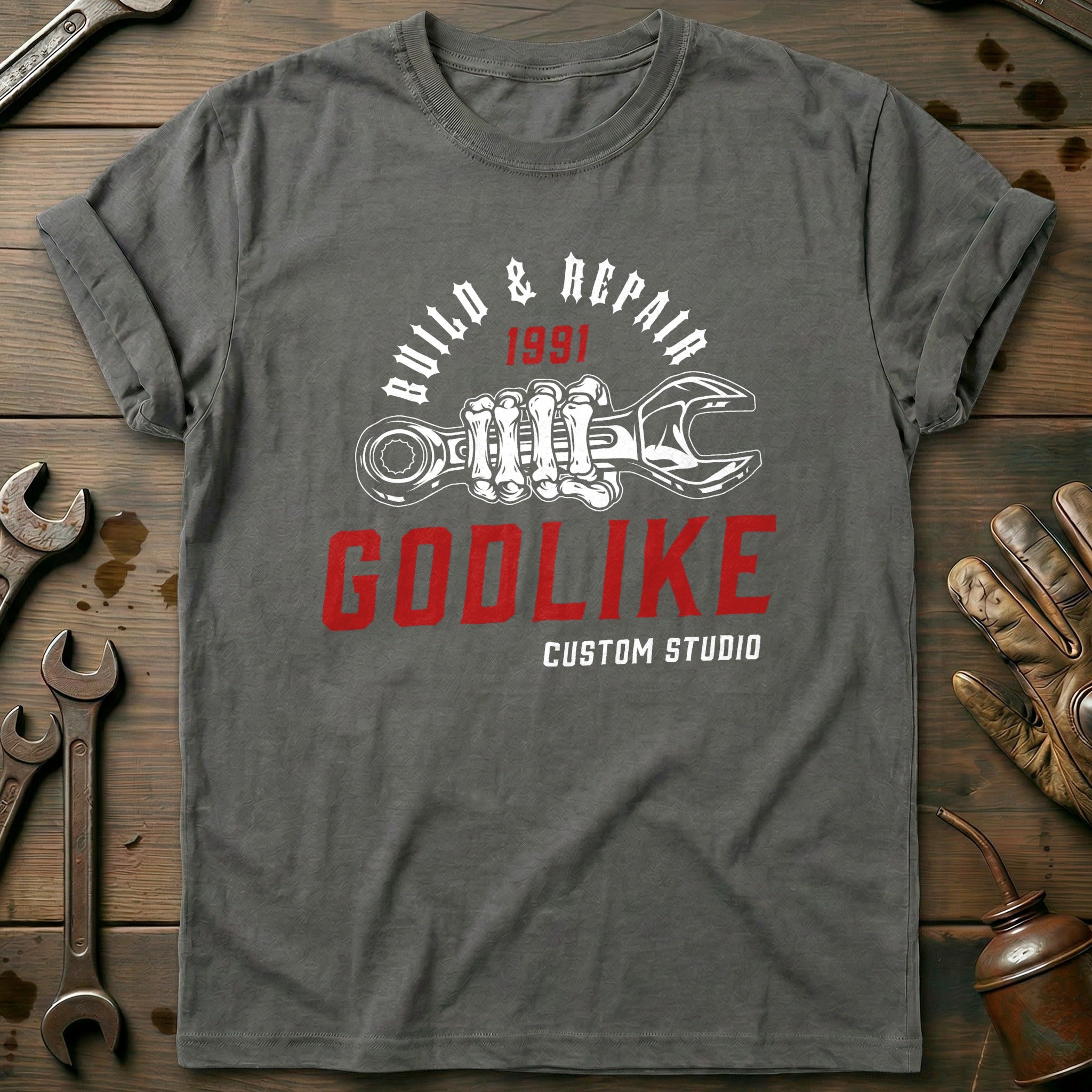 Charcoal - 1991 godlike vintage T Shirt