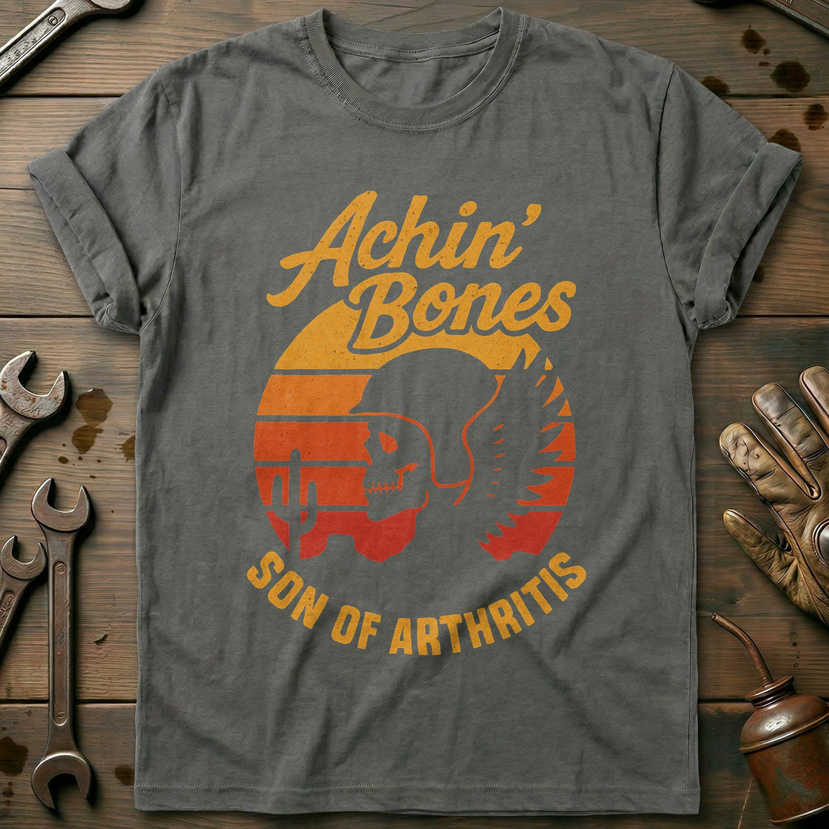 Charcoal - Achin Bones 31 T Shirt