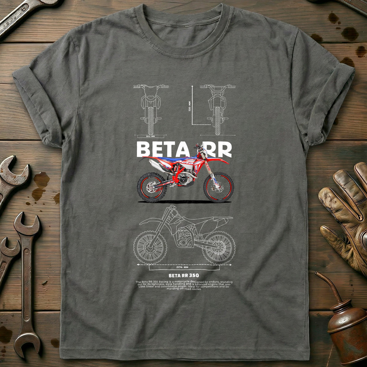 Charcoal - BETA RR 028 T Shirt