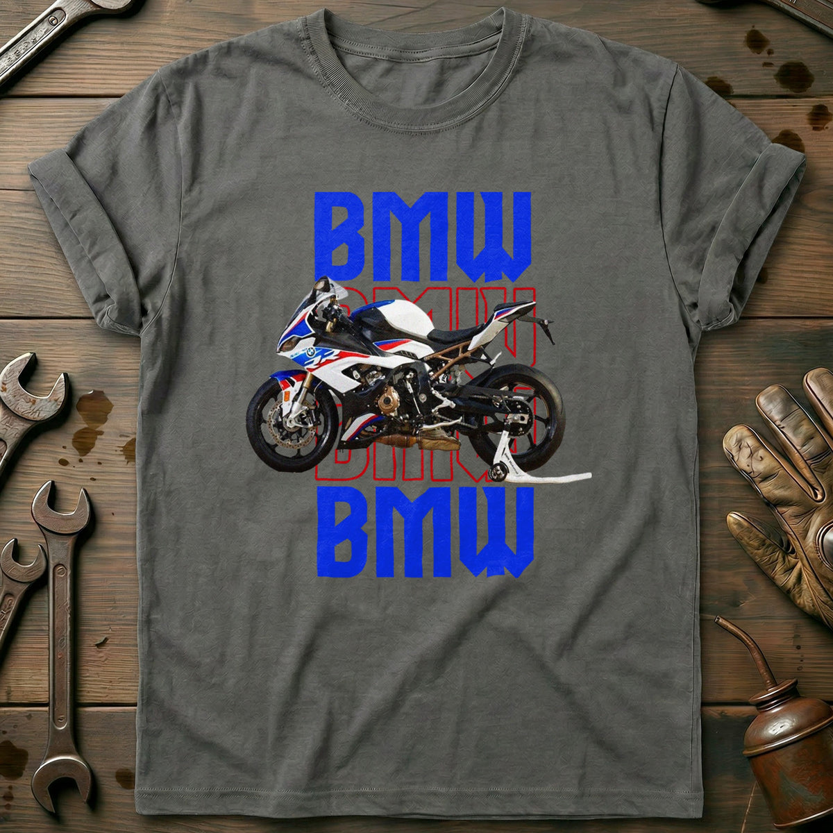Charcoal - BMW R1000 BLUE 028 T Shirt