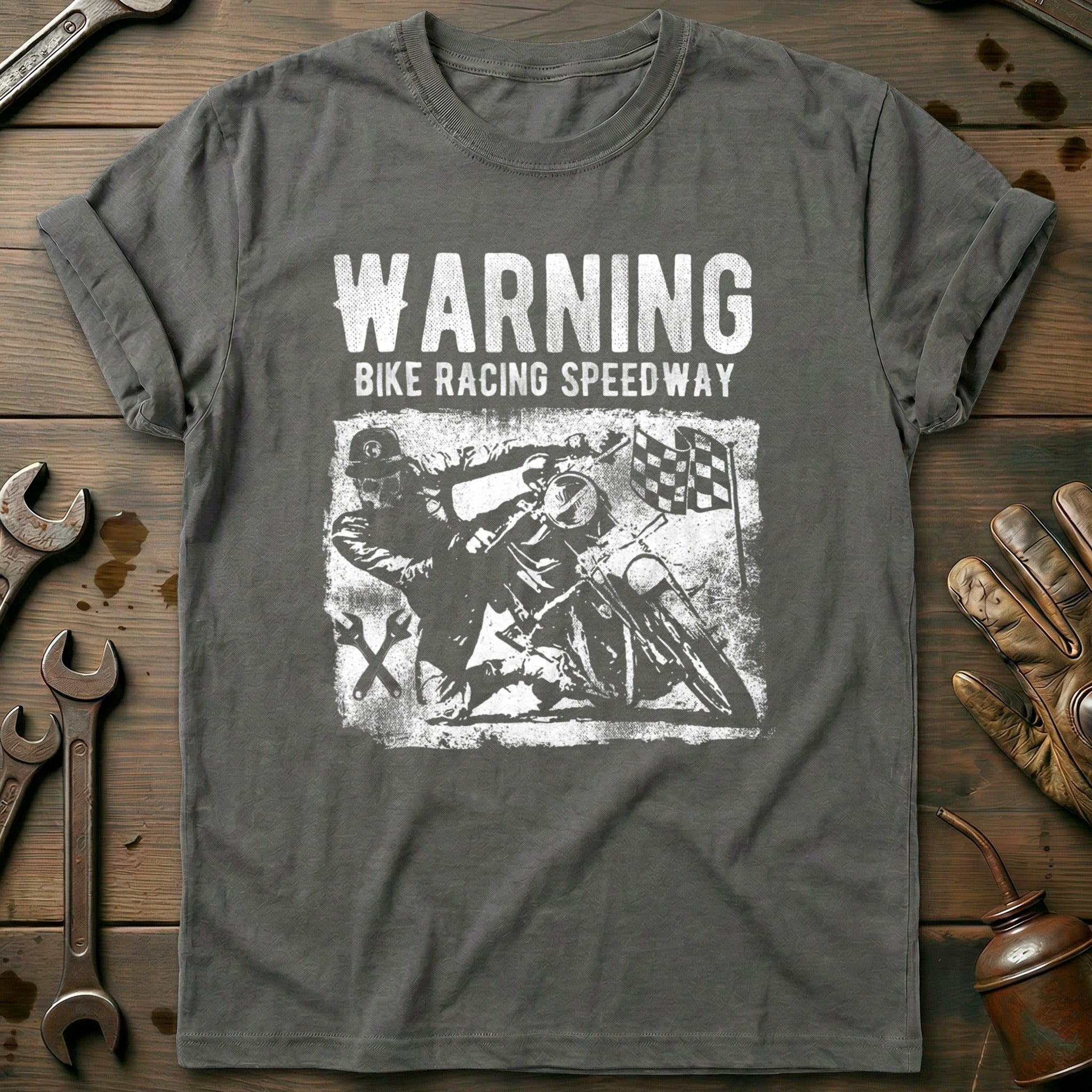 Charcoal - Vintage Speed T-Shirt