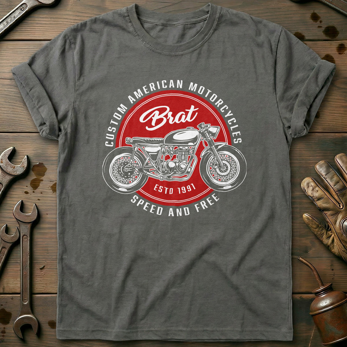 Charcoal - Brat 1991 vintage T Shirt