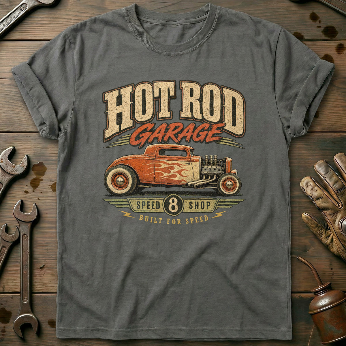 Charcoal - Built For Speed 231 T Shirt