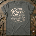 Charcoal - Cafe Racer Born T-Shirt