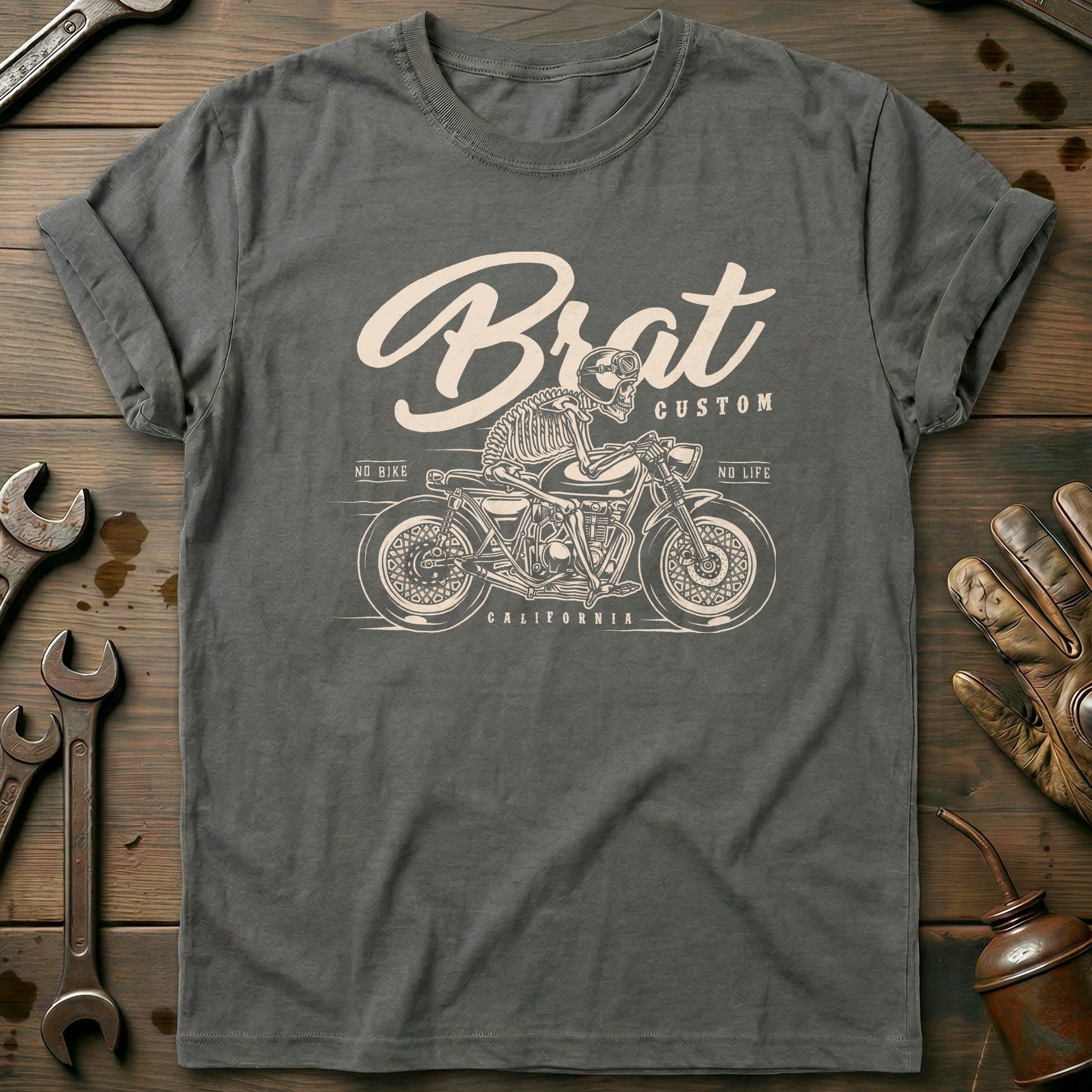 Charcoal - Custom Brat T-Shirt