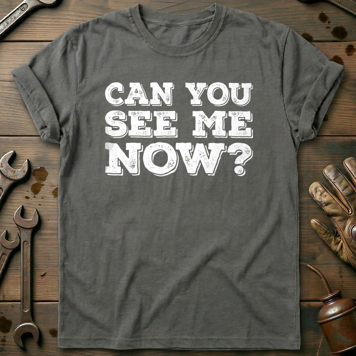 Charcoal - Can You See Me Now T Shirt