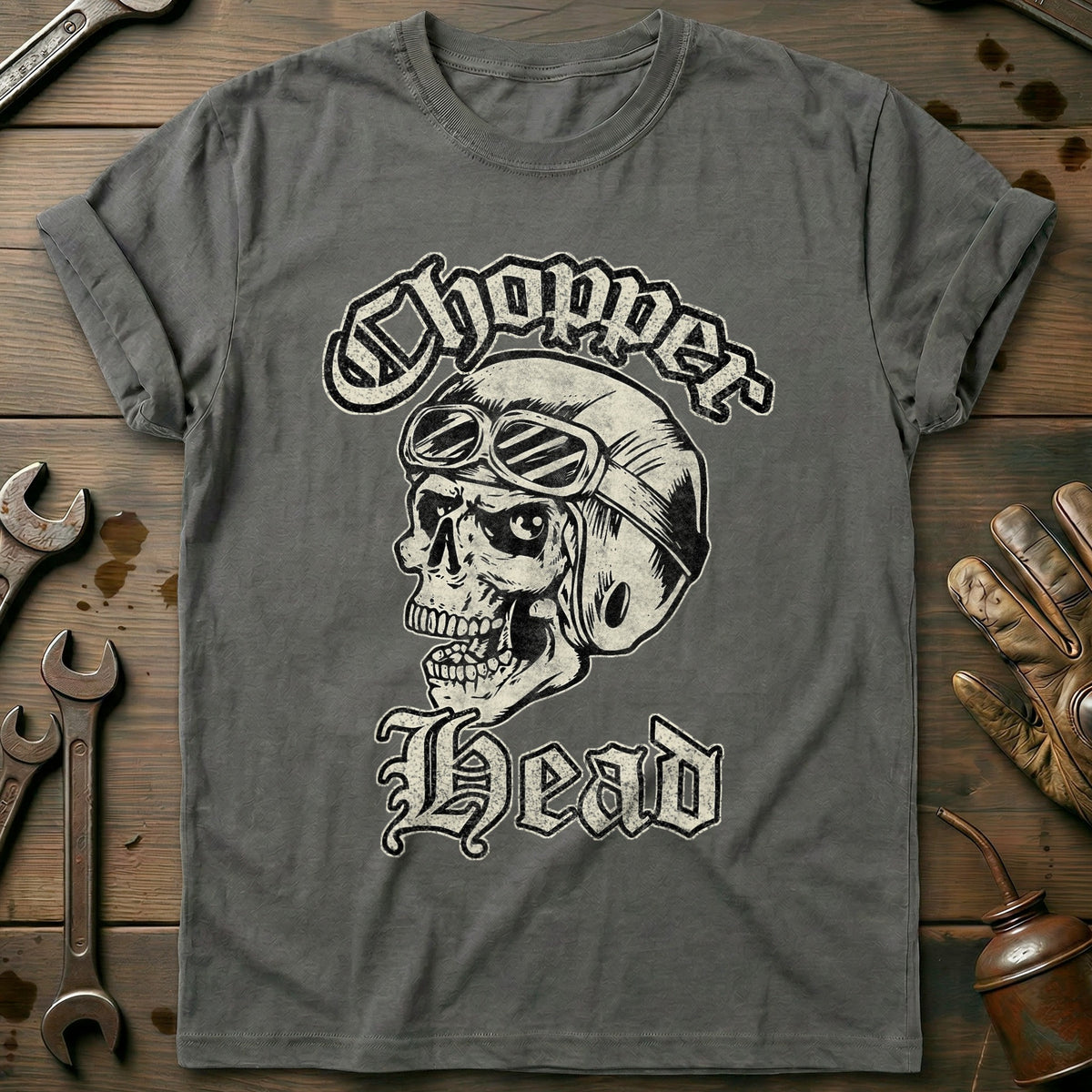 Charcoal - Chopper Head T-Shirt