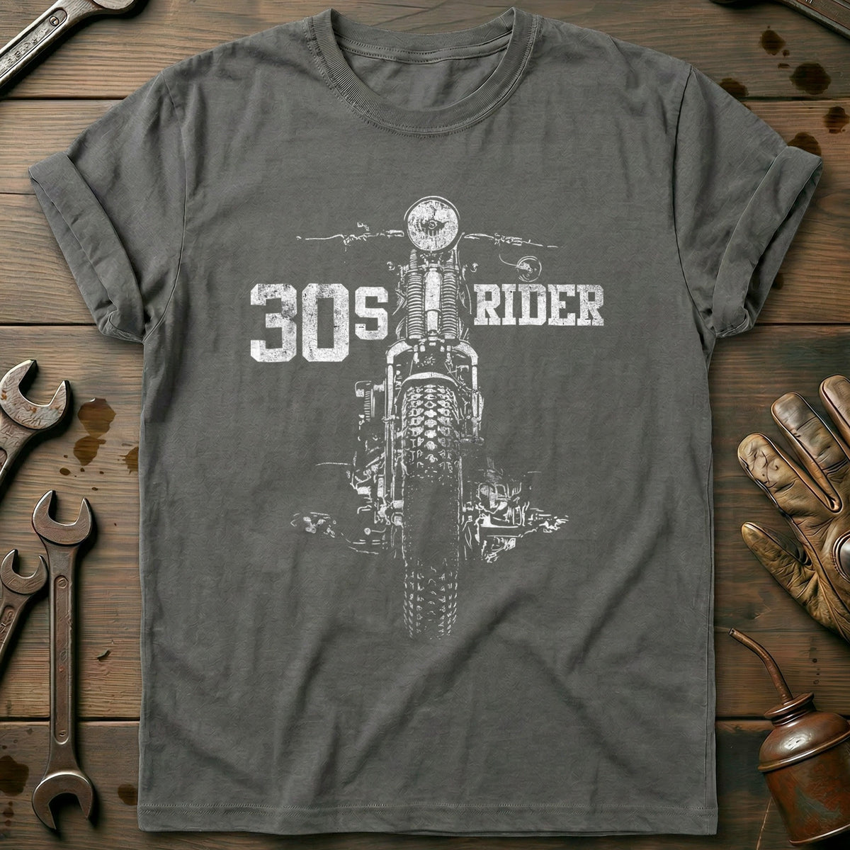 Charcoal - Classic Chopper T-Shirt