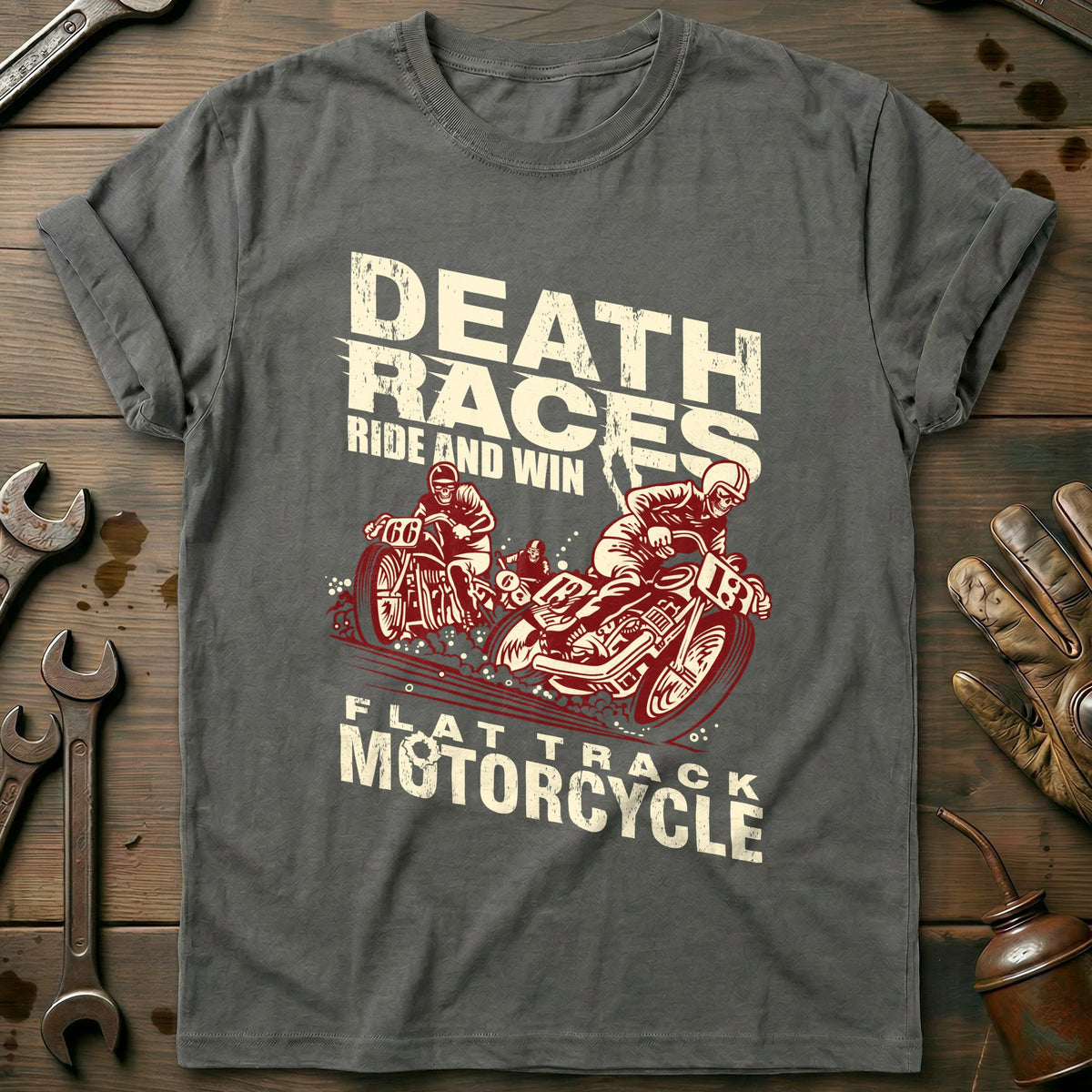 Charcoal - Death Races T-Shirt