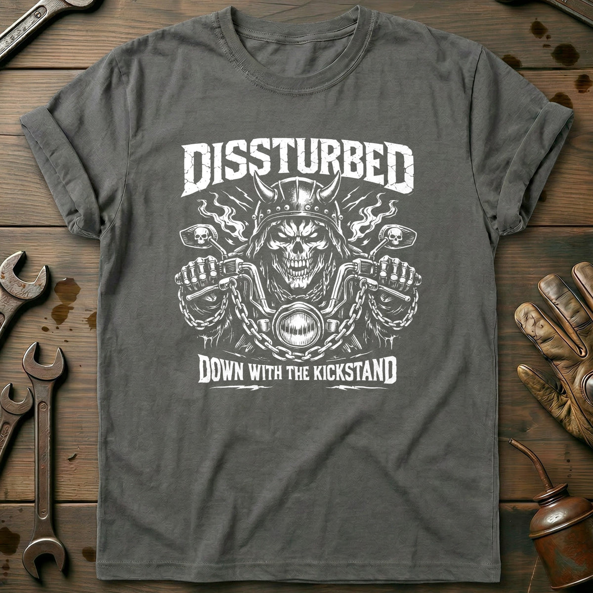 Charcoal - DISSTURBED 026 T Shirt