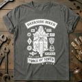 Charcoal - Darkside Biker T-Shirt