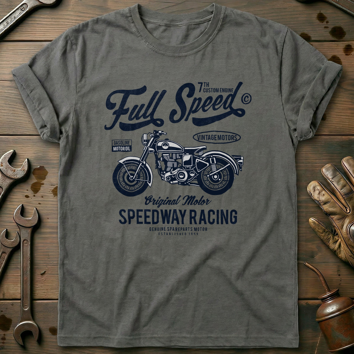 Charcoal - Full Speed 354 T Shirt