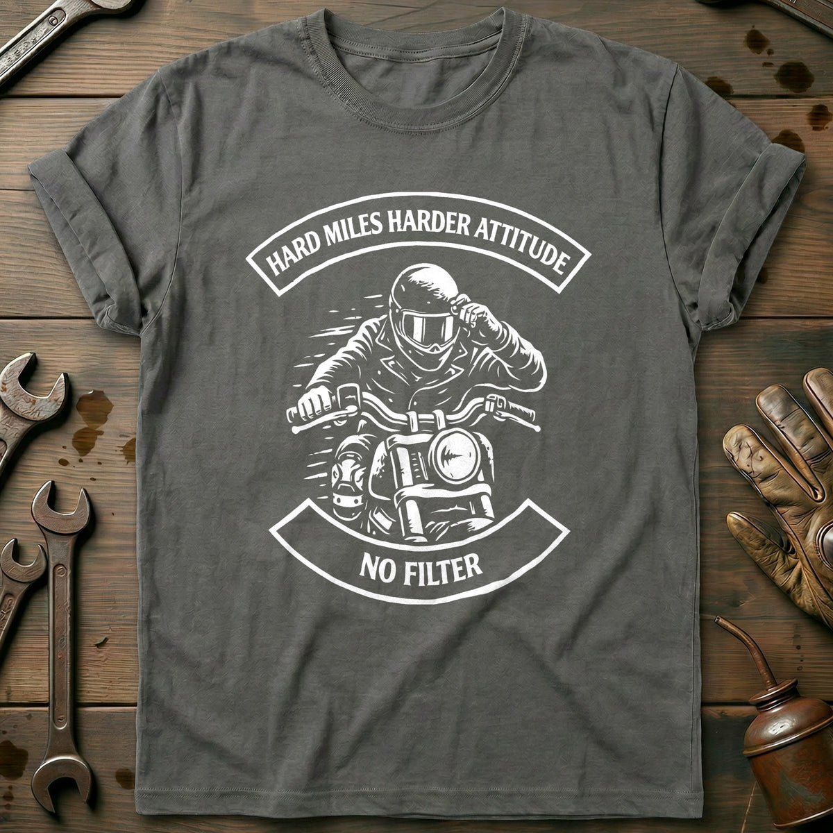 Charcoal - HARD MILES CHAPTER 026 T Shirt