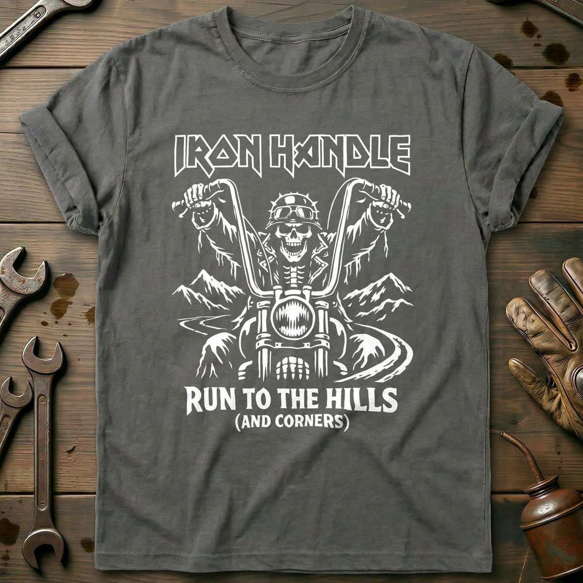 Charcoal - IRON HANDLE 026 T Shirt
