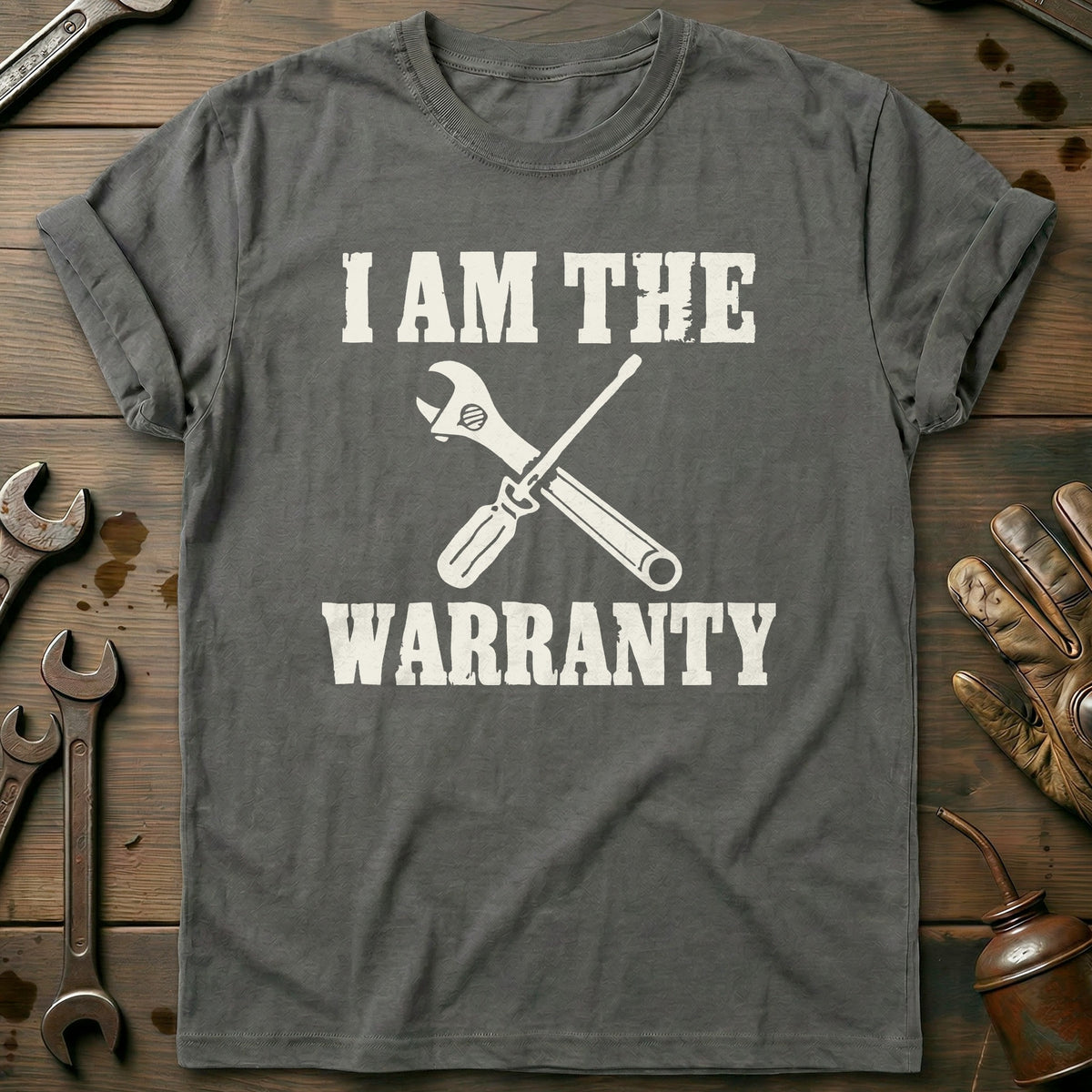 Charcoal - I AM THE WARRANTY 026 T Shirt
