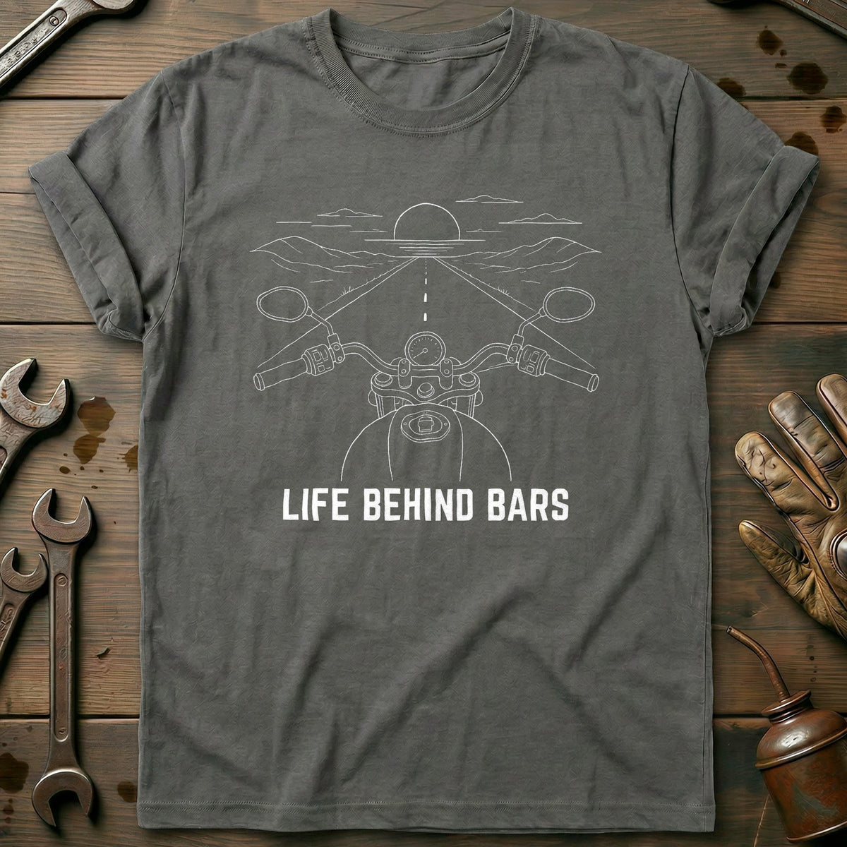 Charcoal - Life Behind Bars 36 T Shirt