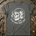 Charcoal - Live Free Ride Free 44 T Shirt