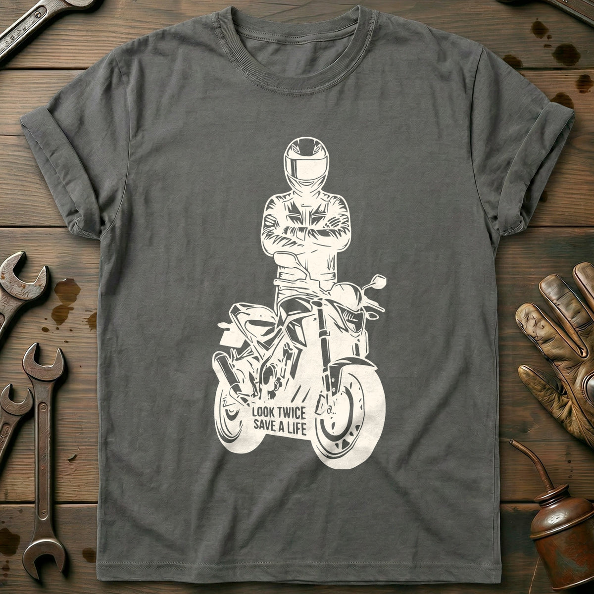 Charcoal - Look Twice 44 T Shirt