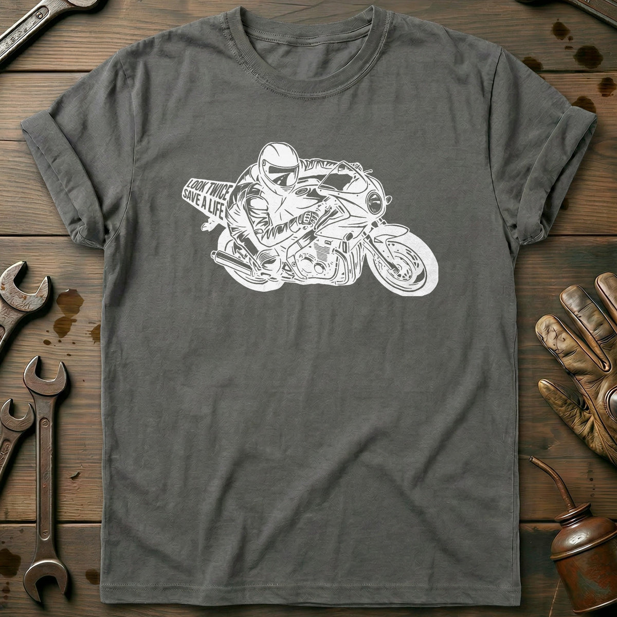 Charcoal - Look Twice 5 T Shirt
