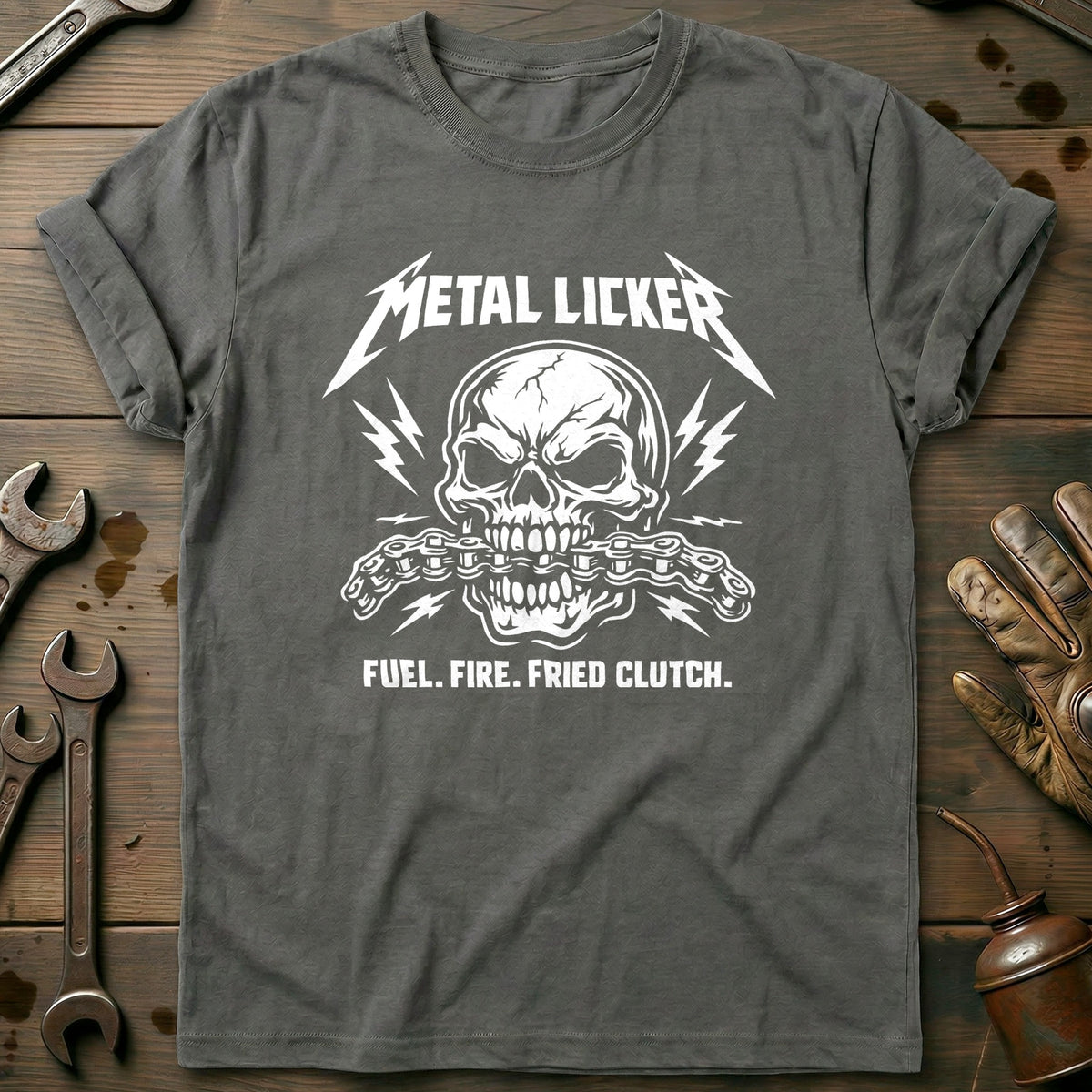 Charcoal - METALLICKER 026 T Shirt