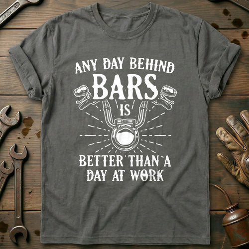 Charcoal - Shiny Metal T-Shirt