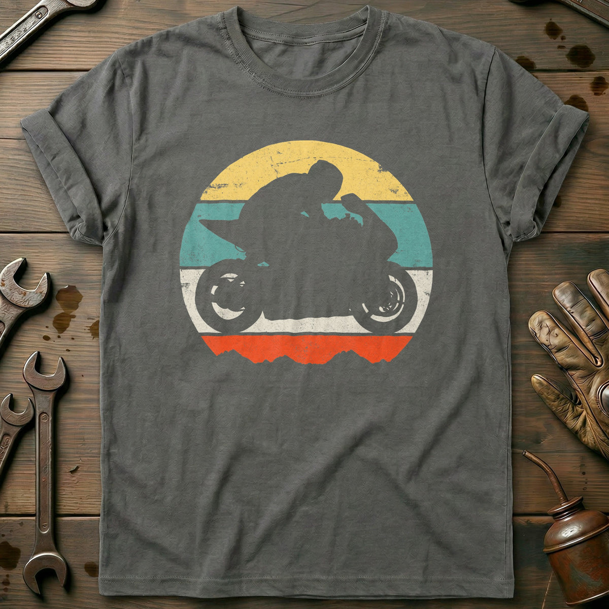 Charcoal - Ride or Die 312 T-Shirt