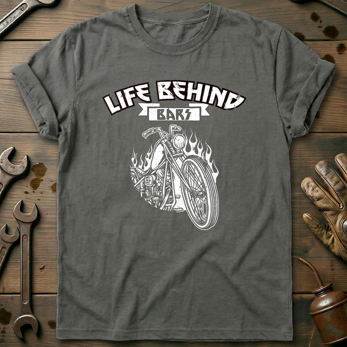 Charcoal - Motorcycle Life: T-Shirt