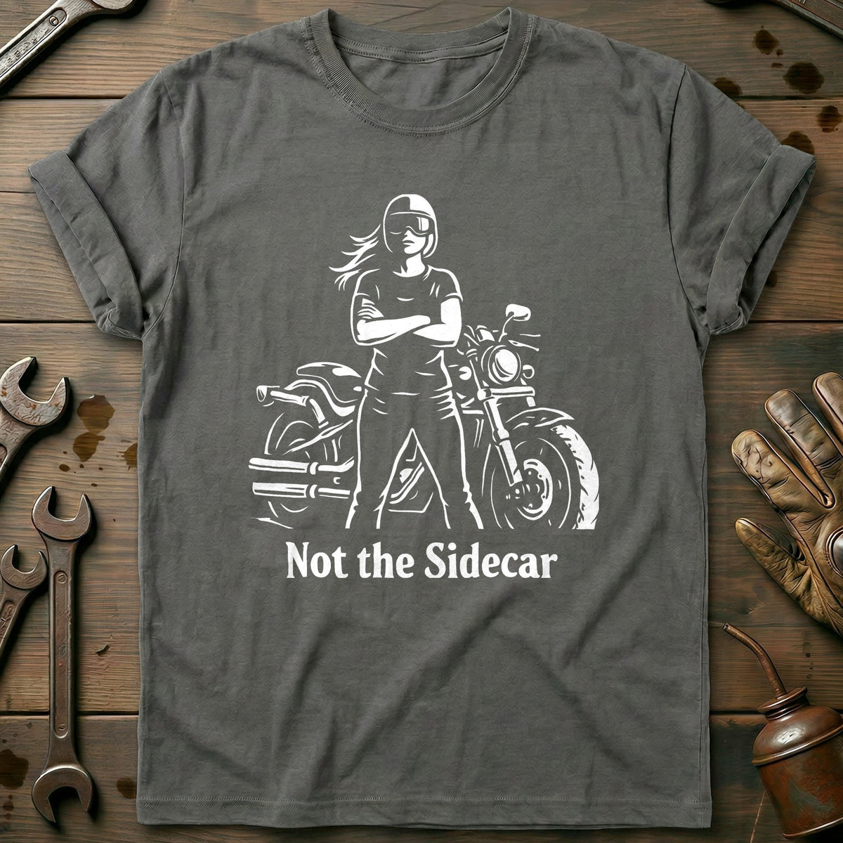 Charcoal - NOT THE SIDE CAR 026 T Shirt