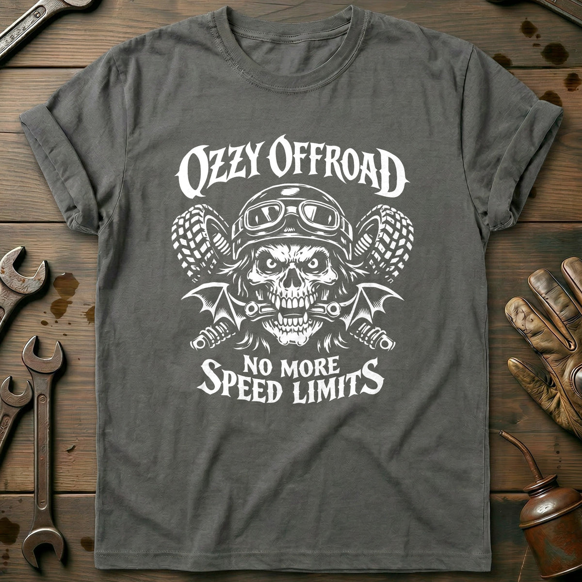 Charcoal - OZZY OFFROAD 026 T Shirt