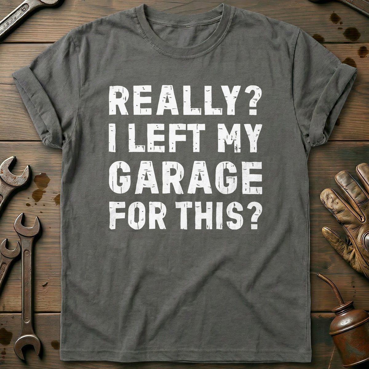 Charcoal - REALLY LEFT GARAGE 026 T Shirt