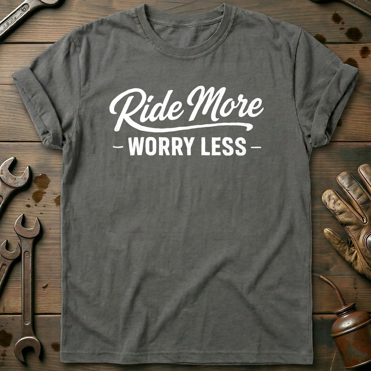 Charcoal - RIDE MORE 026 T Shirt