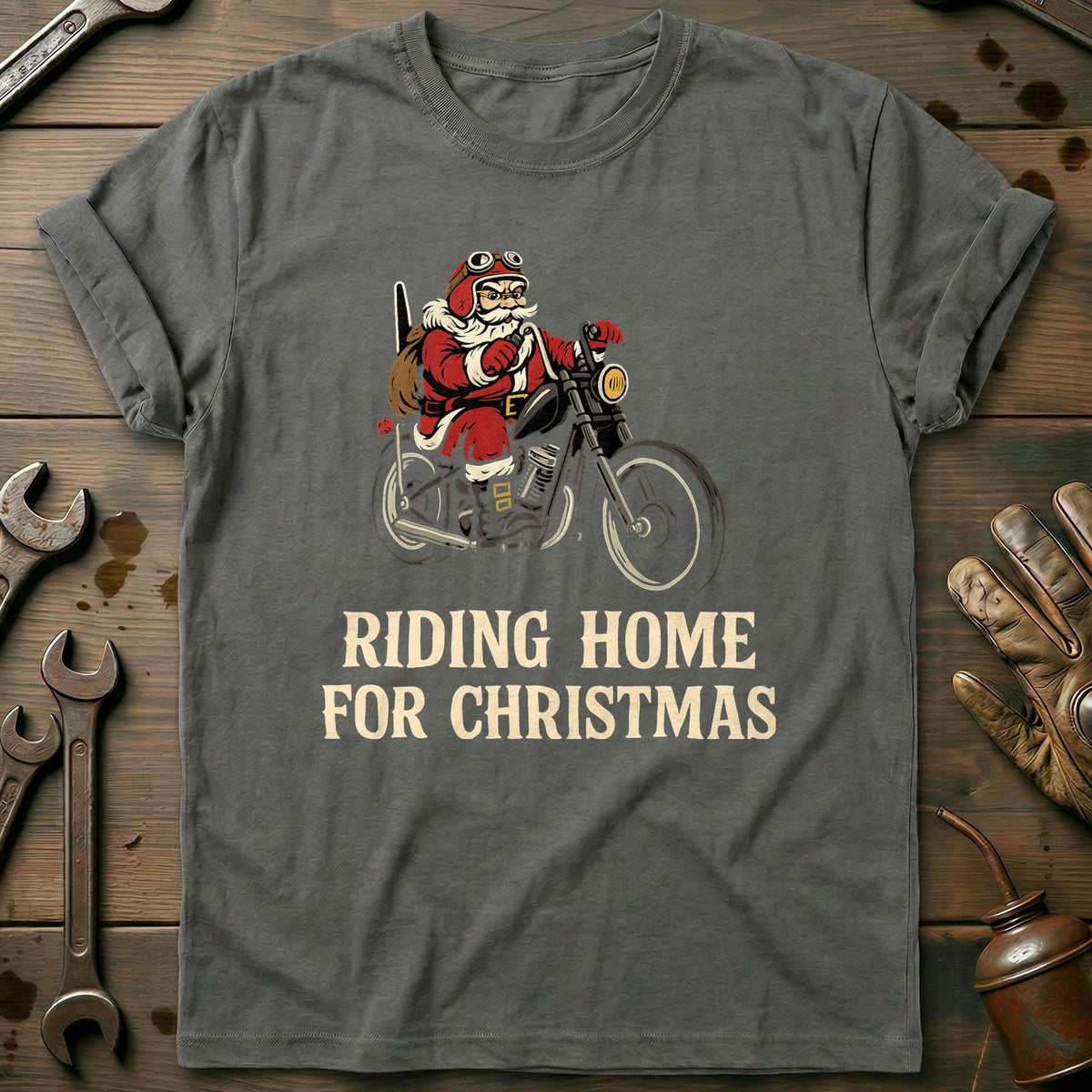 Charcoal - RIDING HOME FOR CHRISTMAS T Shirt