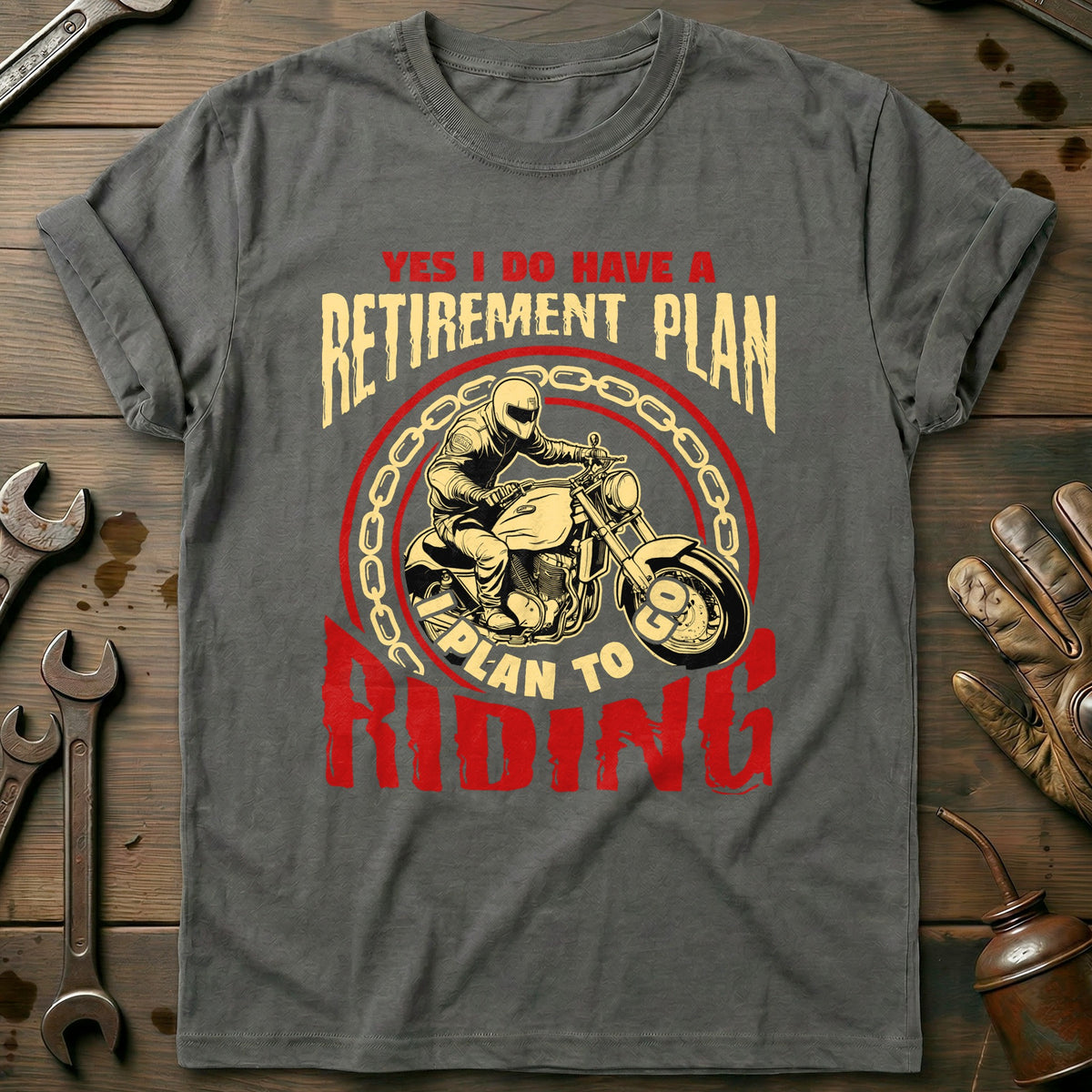 Charcoal - Retirement Plan 1 T-Shirt