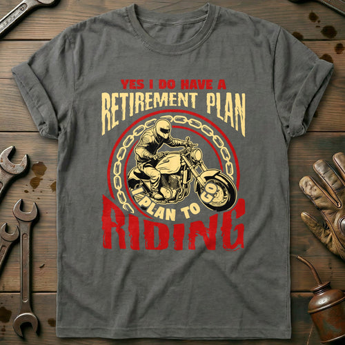 Charcoal - Retirement Plan 1 T-Shirt