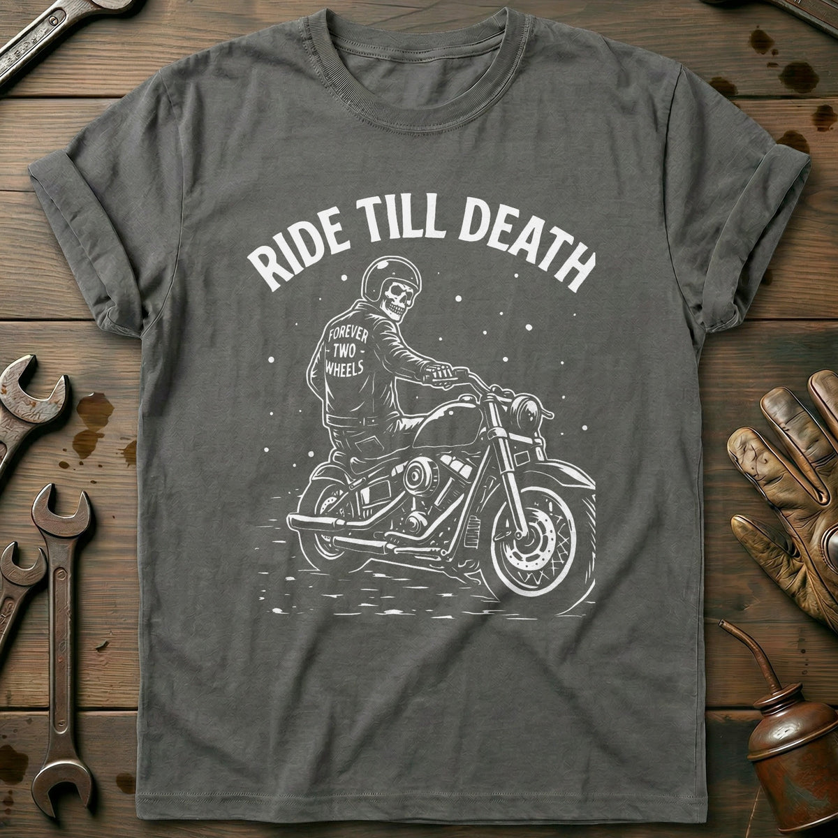 Charcoal - Ride Till Death 5 T Shirt