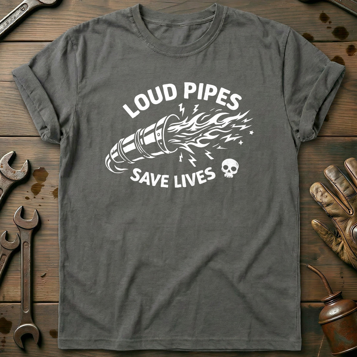 Charcoal - SAVE LIVES 026 T Shirt