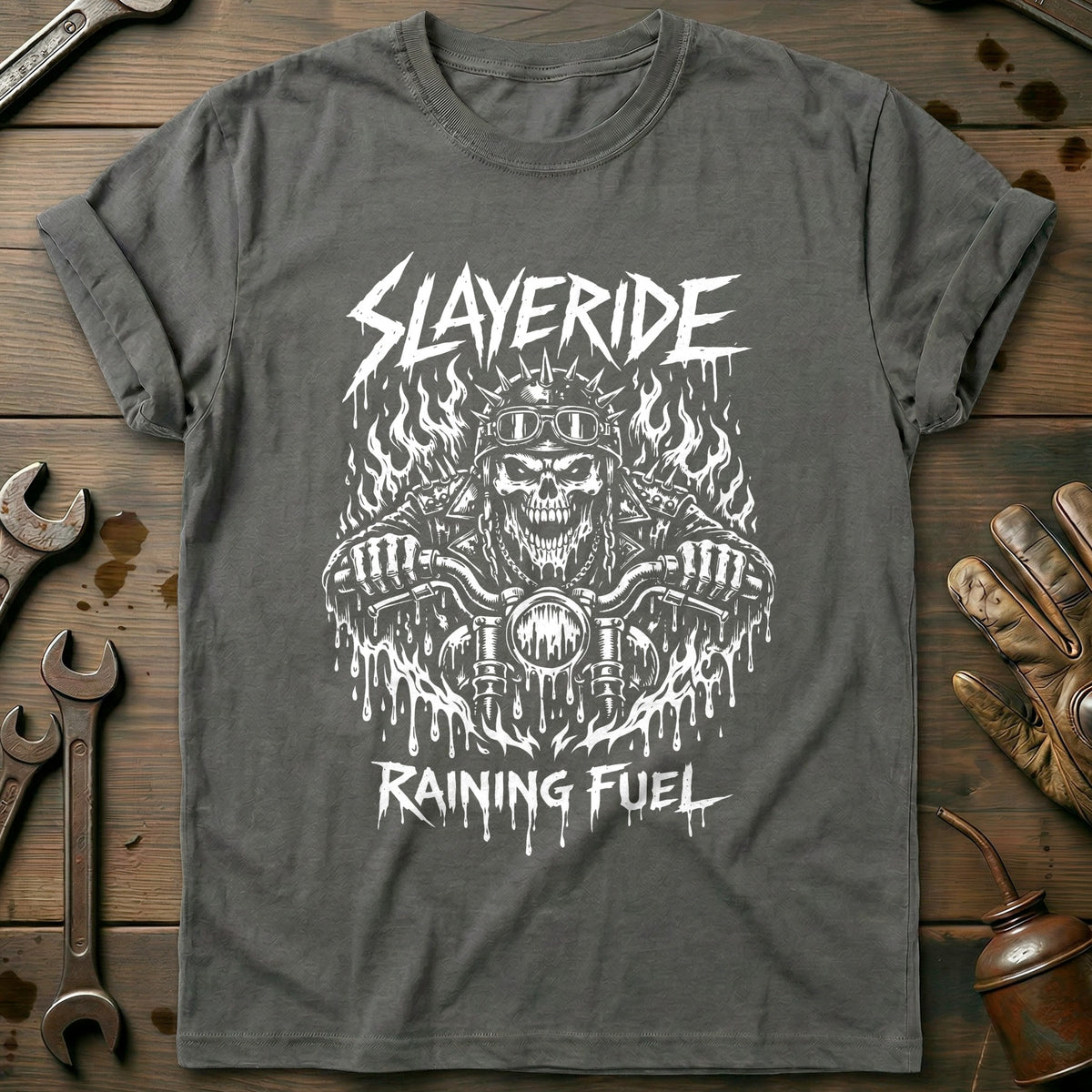 Charcoal - SLAYERIDE 026 T Shirt