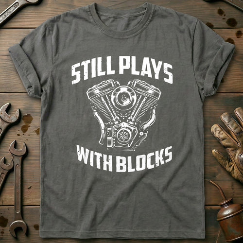 Charcoal - STILL PLAY BLOCKS 026 T Shirt