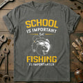 Charcoal - School Is Important 53 T Shirt