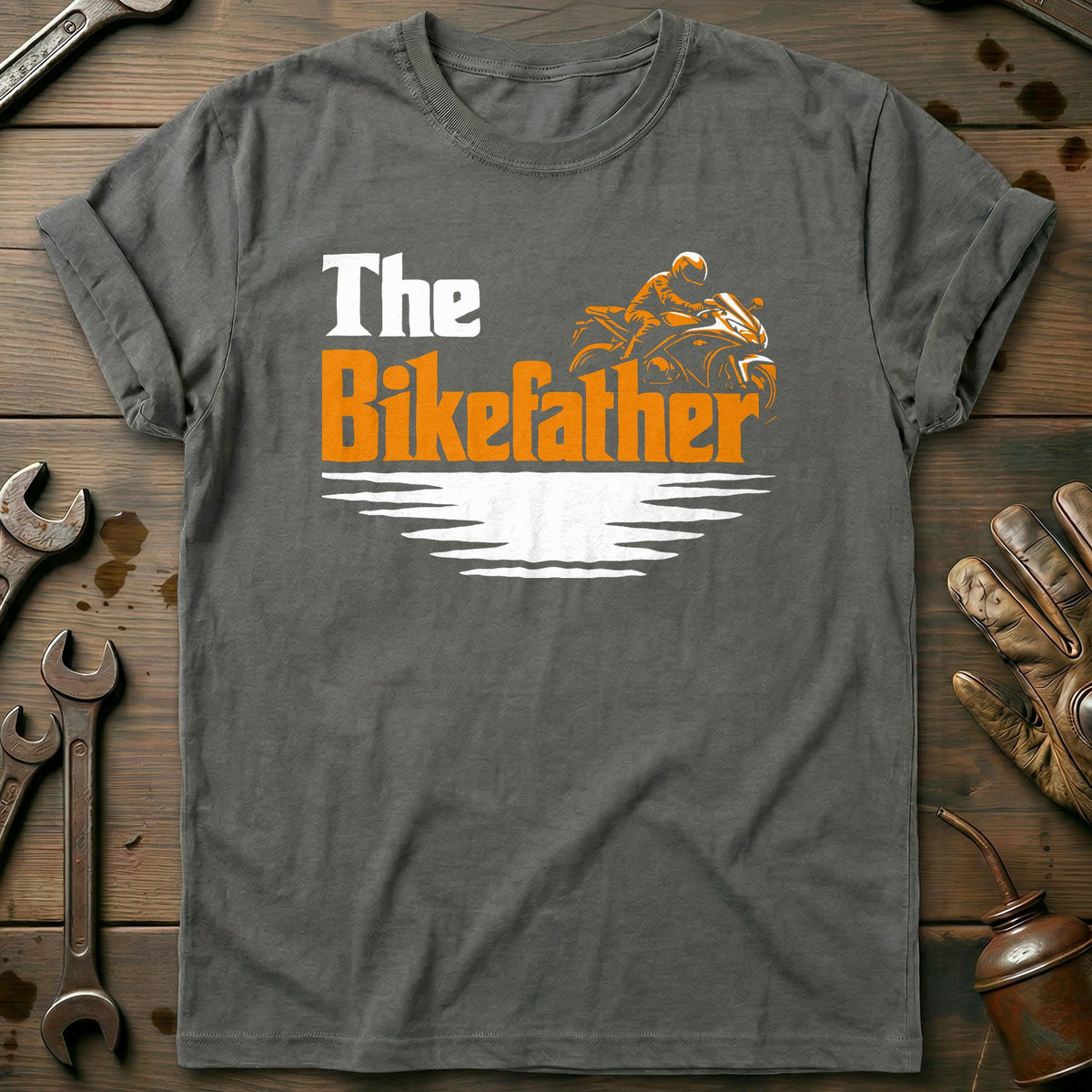 Charcoal - THE BIKEFATHER 028 T Shirt