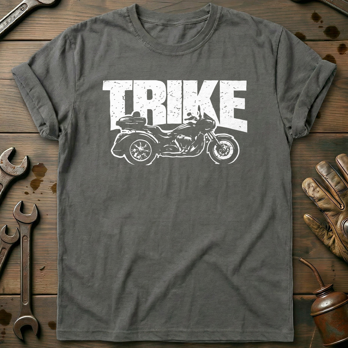 Charcoal - TRIKE TO MOTORCYCLE 026 T Shirt