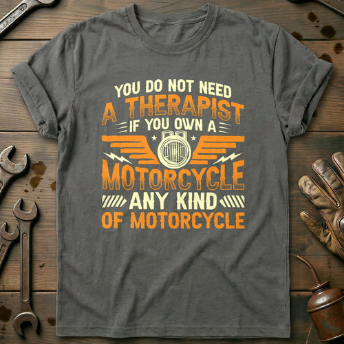 Charcoal - Therapist Wings - T-Shirt