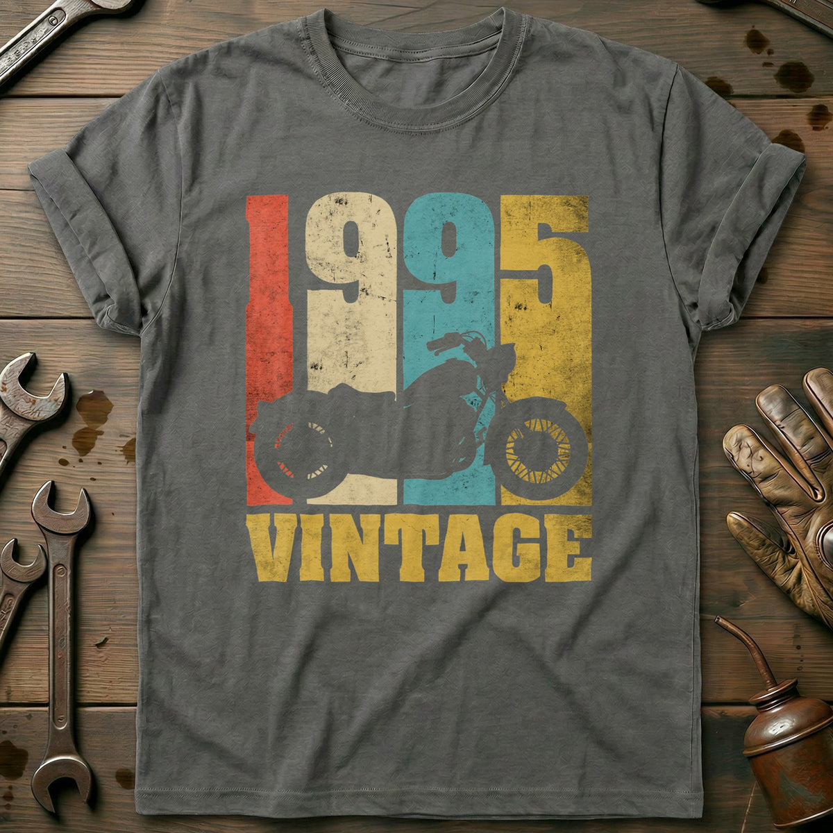 Charcoal - Vintage 1995 T-Shirt