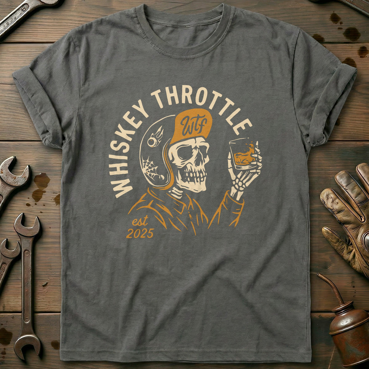 Charcoal - Whiskey Throttle 2 T Shirt