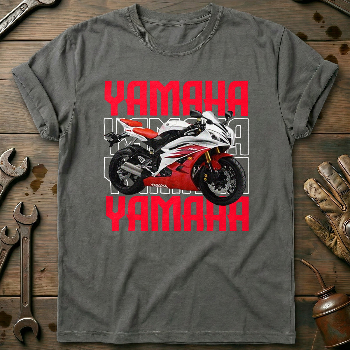 Charcoal - YAMAHA R6 RED 028 T Shirt
