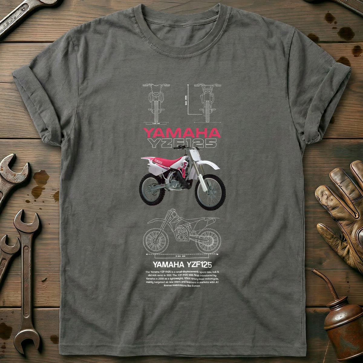 Charcoal - YMH YZF T Shirt