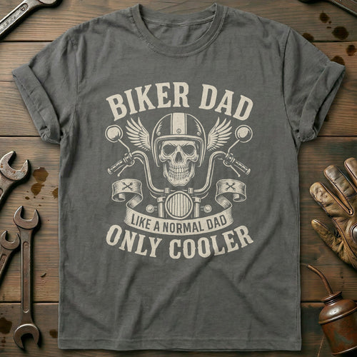 Charcoal - Biker Dad 421 T Shirt