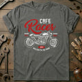 Charcoal - cafe racer vintage T Shirt