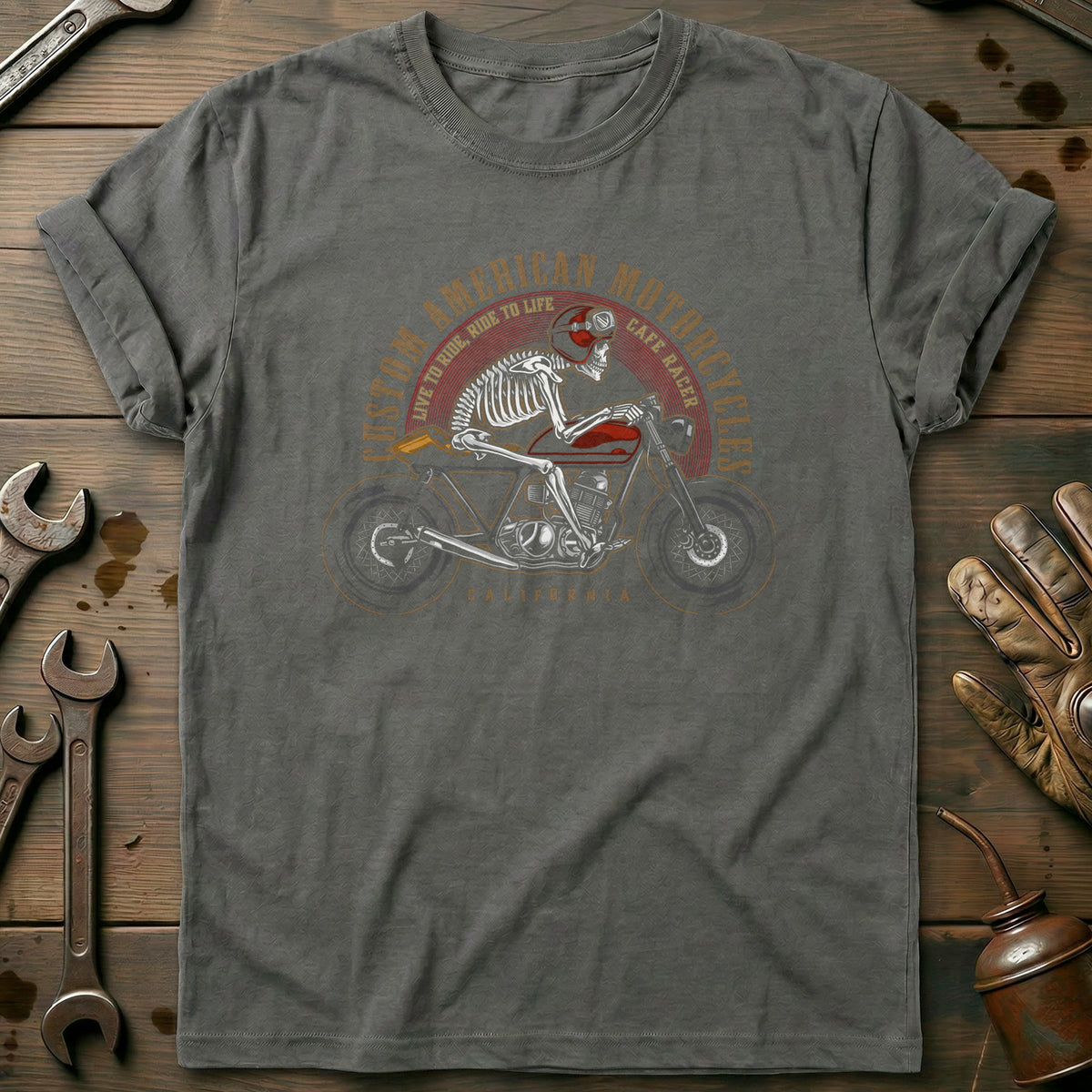 Charcoal - custom american vintage T Shirt
